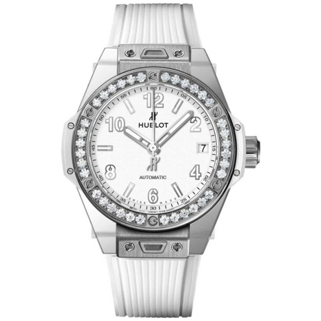 ZEGAREK HUBLOT BIG BANG ONE CLICK STEEL WHITE DIAMONDS