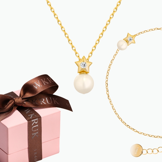 Komplet Lśniąca Perła