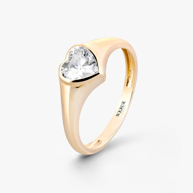 Pierścionek złoty Lollipop