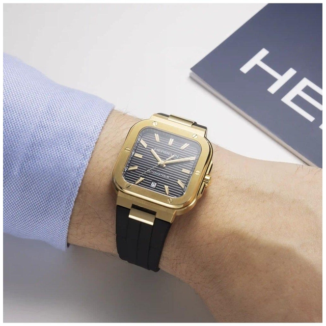 ZEGAREK HERBELIN CAP CAMARAT SQUARE AUTOMATIC