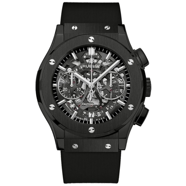 ZEGAREK HUBLOT CLASSIC FUSION AEROFUSION BLACK MAGIC
