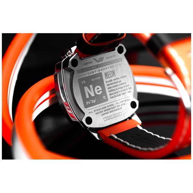 ZEGAREK VOSTOK EUROPE SYSTEMA PERIODICUM NEON