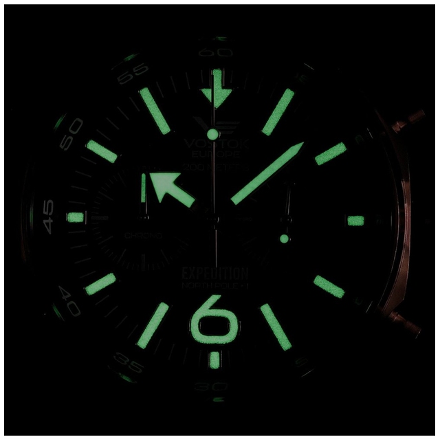 ZEGAREK VOSTOK EUROPE EXPEDITION NORTH POLE 1 CHRONO