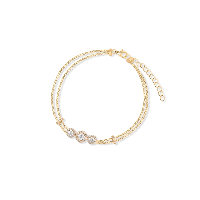 Bransoleta złota Recarlo