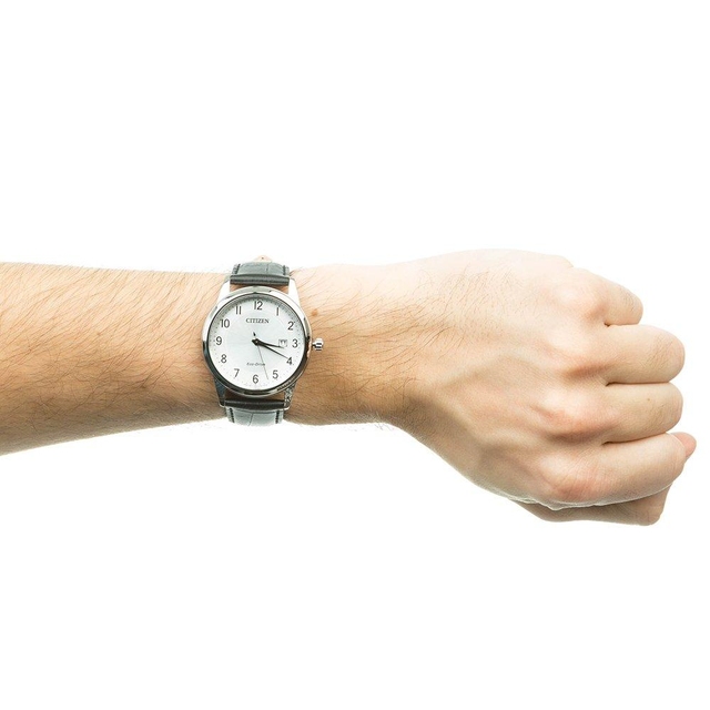 ZEGAREK CITIZEN ECO-DRIVE LEATHER