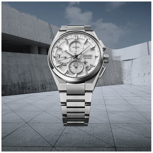 ZEGAREK SEIKO ASTRON GPS Solar 5X Dual-Time Chronograph