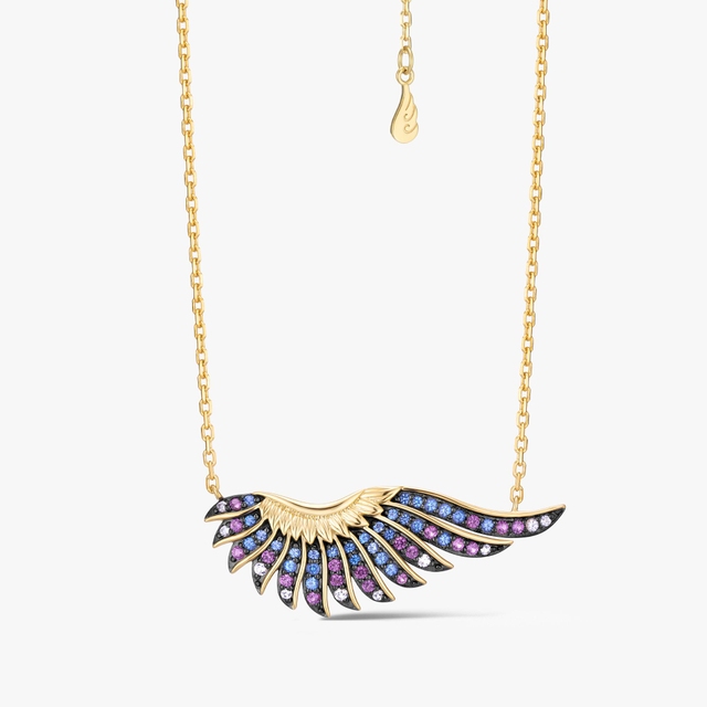 Naszyjnik srebrny Preludium Paradise Birds