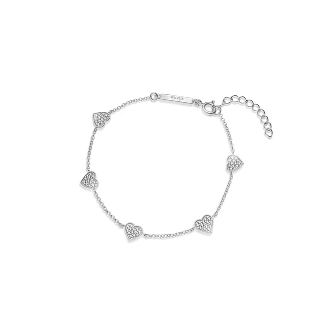 Bransoletka srebrna W.KRUK