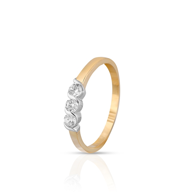 Pierścionek złoty W.KRUK