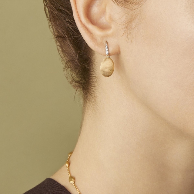 Kolczyki złote z brylantami MARCO BICEGO