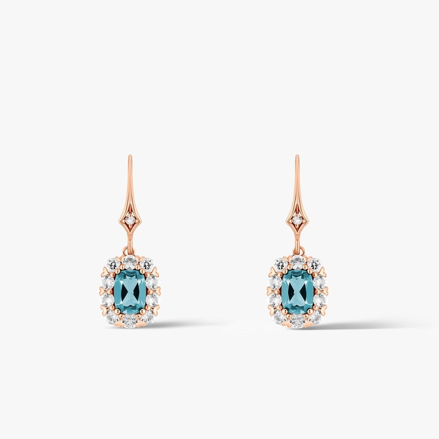 Kolczyki złote Szekspirowska