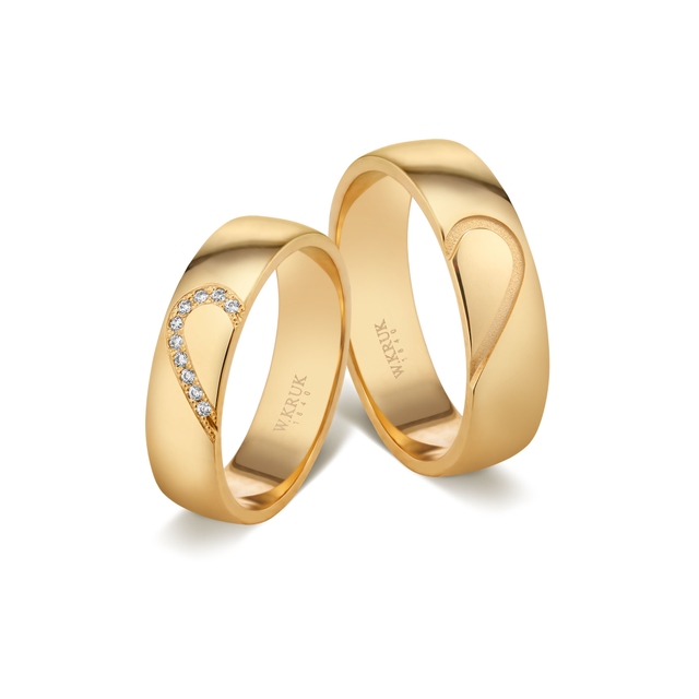 Obrączka złota PECTORA męska