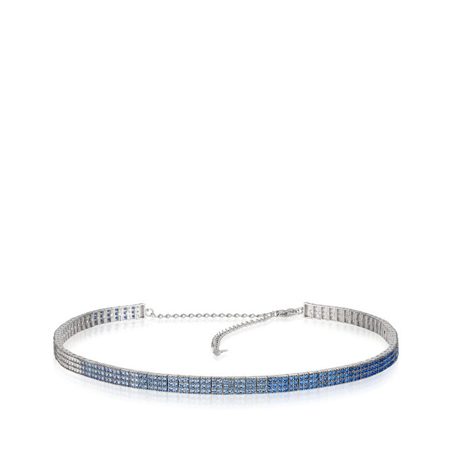 Choker srebrny Preludium