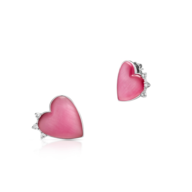 Kolczyki srebrne Czułość