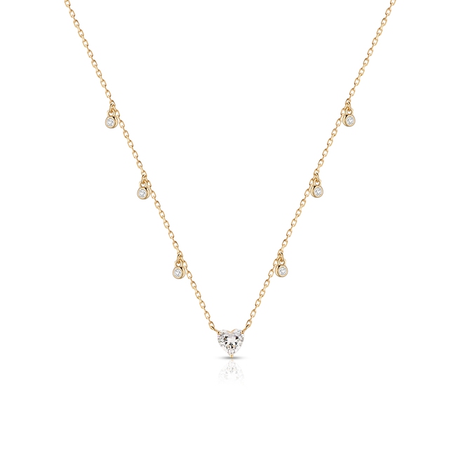 Naszyjnik srebrny pozłacany