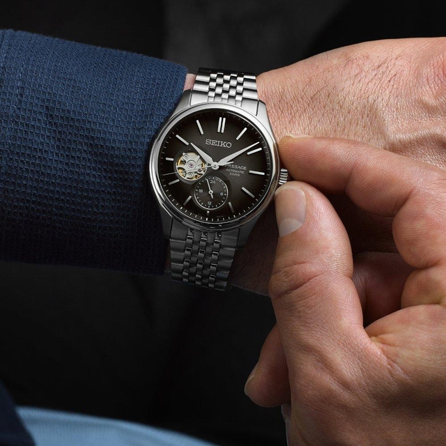 ZEGAREK SEIKO PRESAGE CLASSIC SERIES OPEN HEART