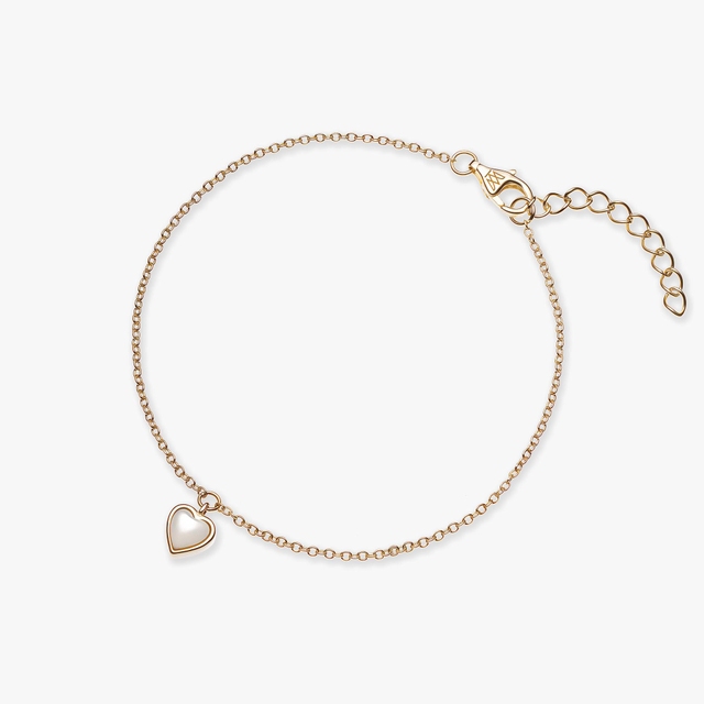 Bransoletka srebrna pozłacana W.KRUK