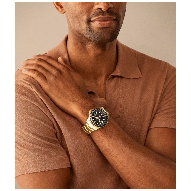 ZEGAREK FOSSIL BLUE GMT