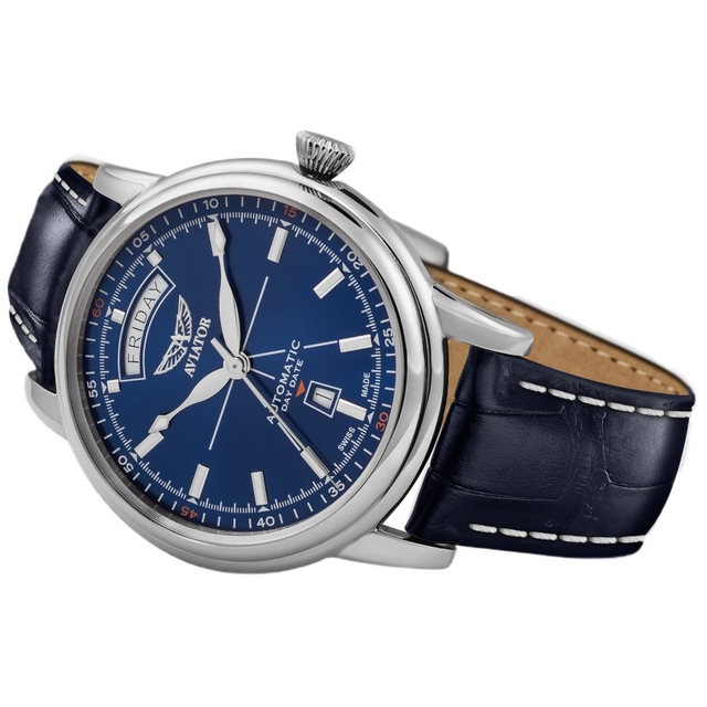 ZEGAREK AVIATOR DOUGLAS DAY-DATE AUTOMATIC