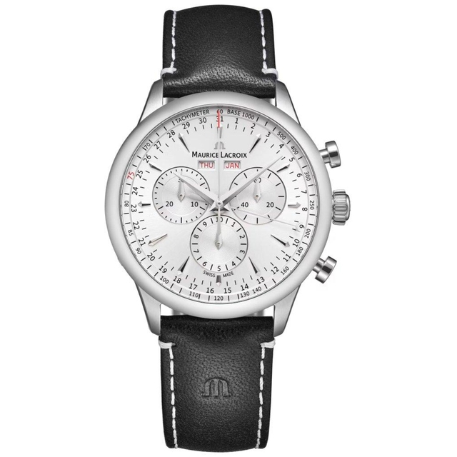 ZEGAREK MAURICE LACROIX 1975 QUARTZ CHRONOGRAPH CALENDAR LIMITED EDITION