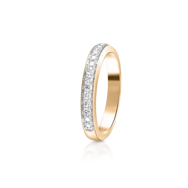 Pierścionek zaręczynowy złoty W.KRUK