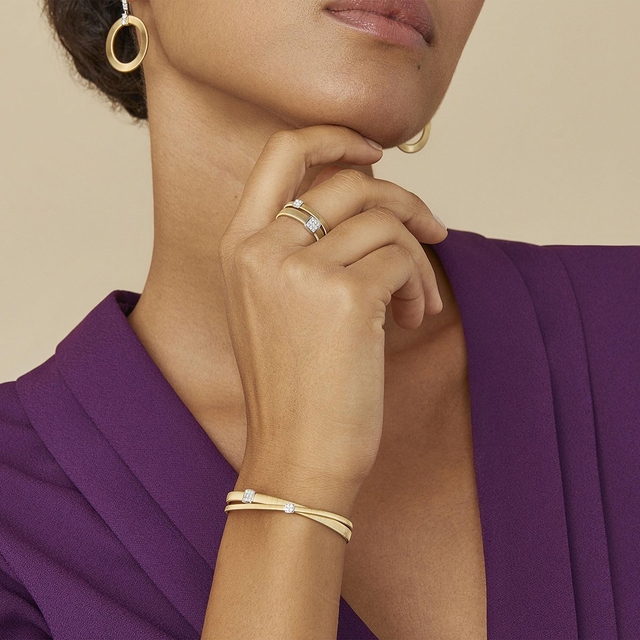 Bransoleta złota z brylantami Marco Bicego