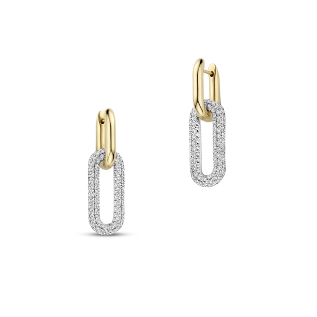 Kolczyki złote Hulchi Belluni