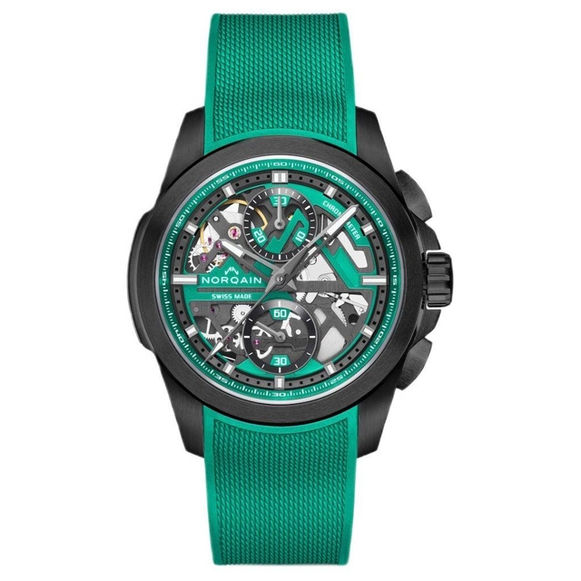 ZEGAREK NORQAIN INDEPENDENCE SKELETON CHRONOGRAPH LIMITED EDITION