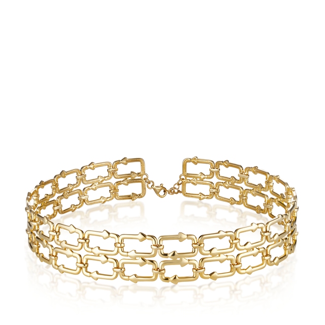 Srebrny choker Longplay