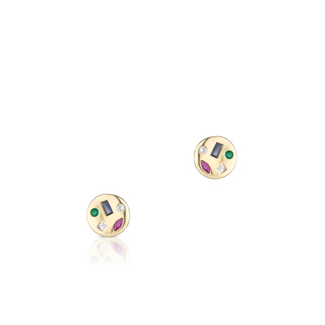 Kolczyki złote Treasures