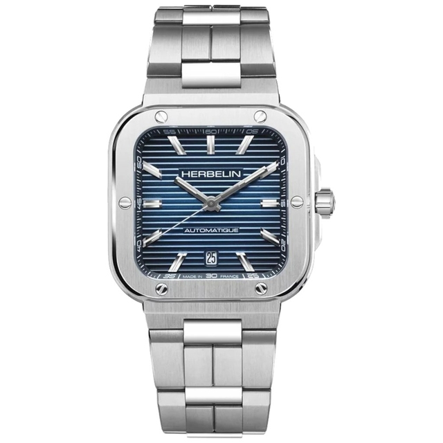 ZEGAREK HERBELIN CAP CAMARAT SQUARE AUTOMATIC