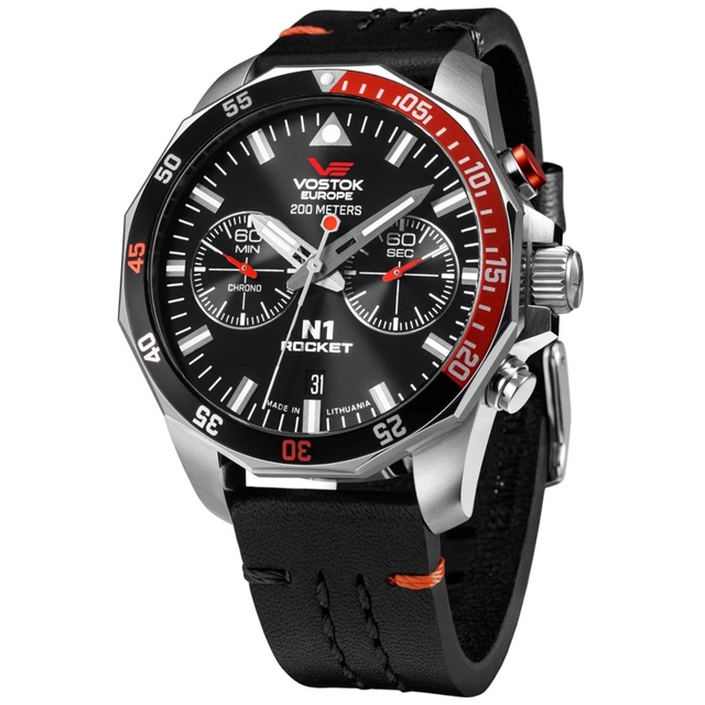 ZEGAREK VOSTOK EUROPE ROCKET N-1 CHRONO