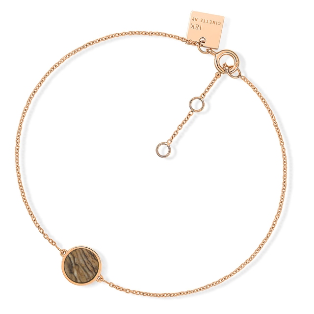 Bransoleta złota Ginette NY