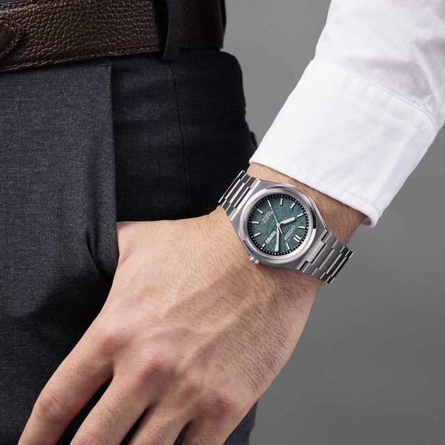 ZEGAREK CITIZEN SUPER TITANIUM ZENSHIN THREE-HAND