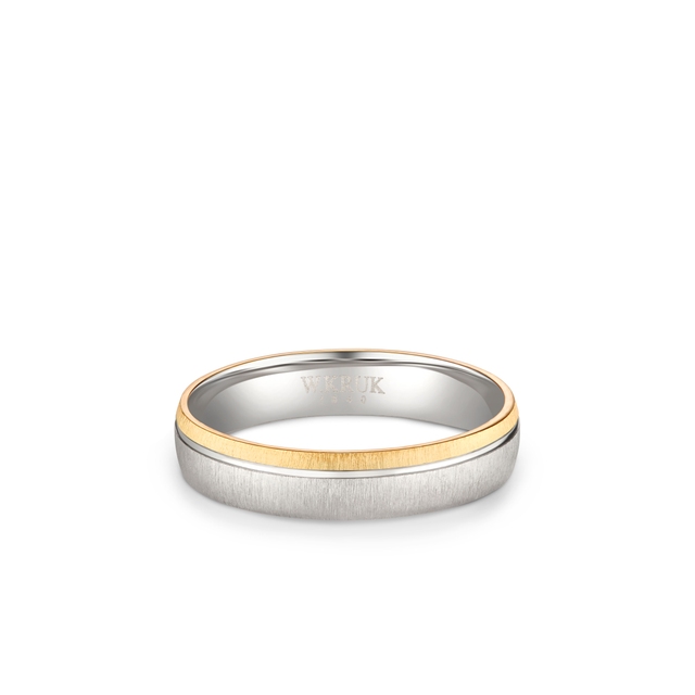 Obrączka złota FUTURA