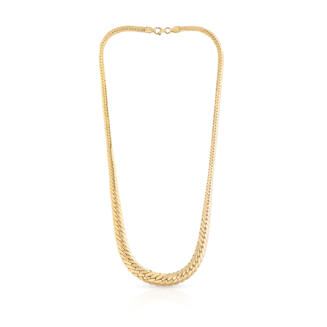 Naszyjnik złoty żmijka