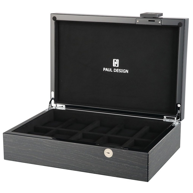 PUDEŁKO PAUL DESIGN COLLECTOR 10 CASE BLACK APRICOT