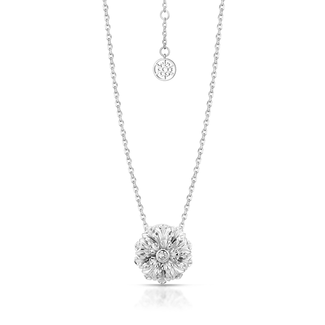 Naszyjnik  srebrny Baśniowa