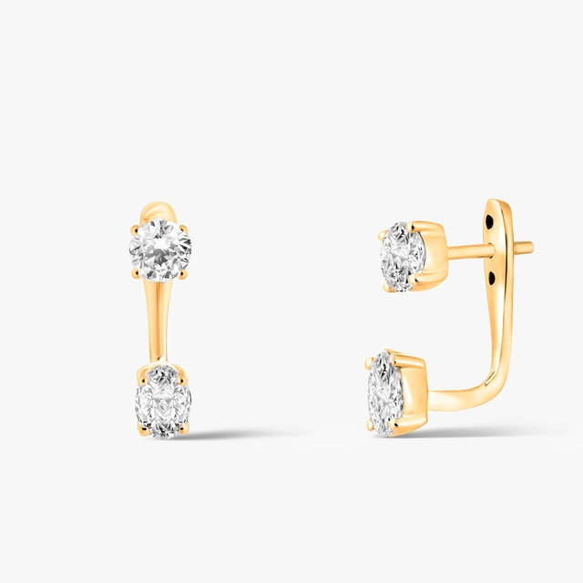 Kolczyki złote Nuova