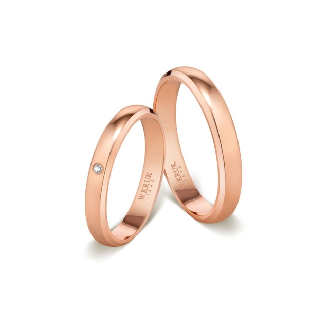 Obrączka złota ETERNIA damska