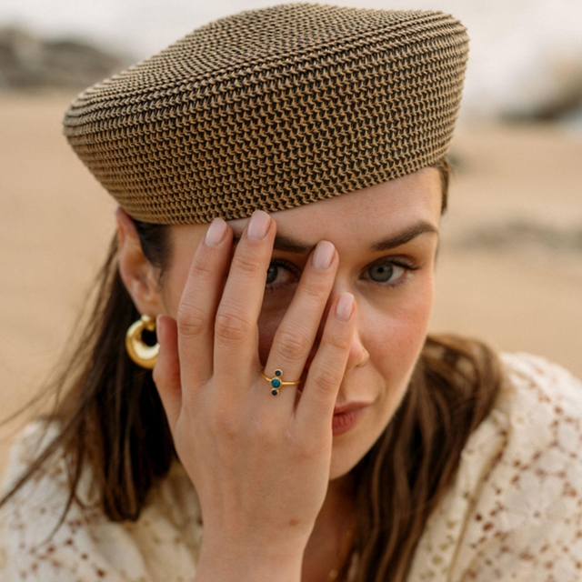 Pierścionek srebrny Alchemia