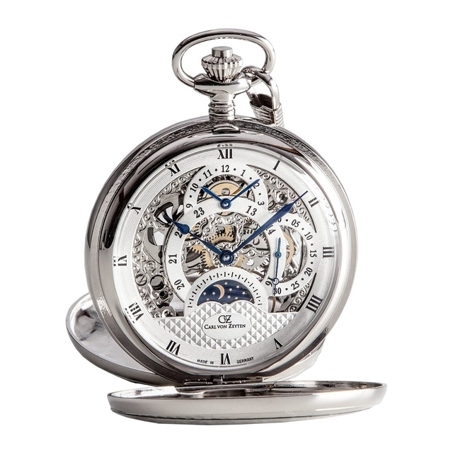 ZEGAREK CARL VON ZEYTEN Schutter Skeleton