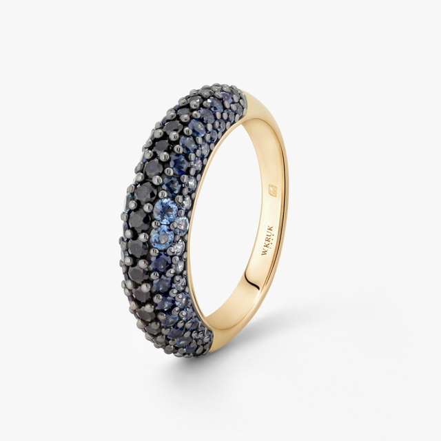 Pierścionek złoty Lunapark