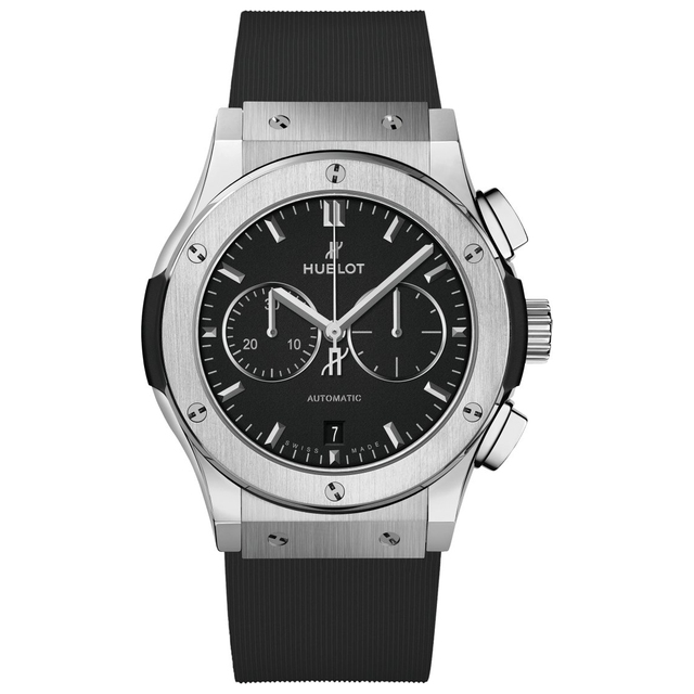 ZEGAREK HUBLOT CLASSIC FUSION CHRONOGRAPH TITANIUM