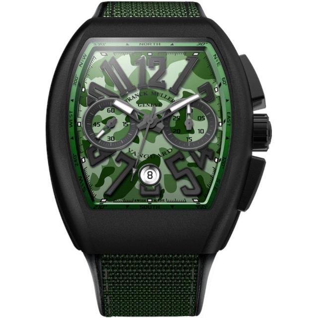 ZEGAREK FRANCK MULLER VANGUARD CAMOUFLAGE