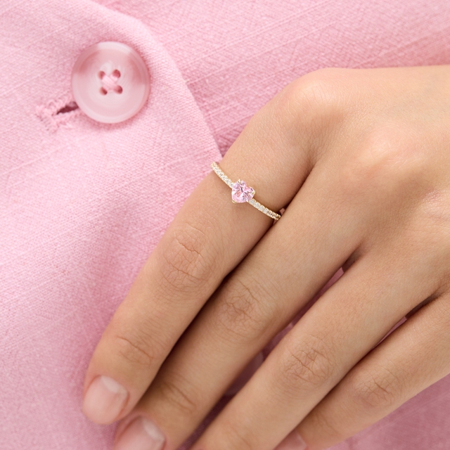 Pierścionek złoty Lollipop