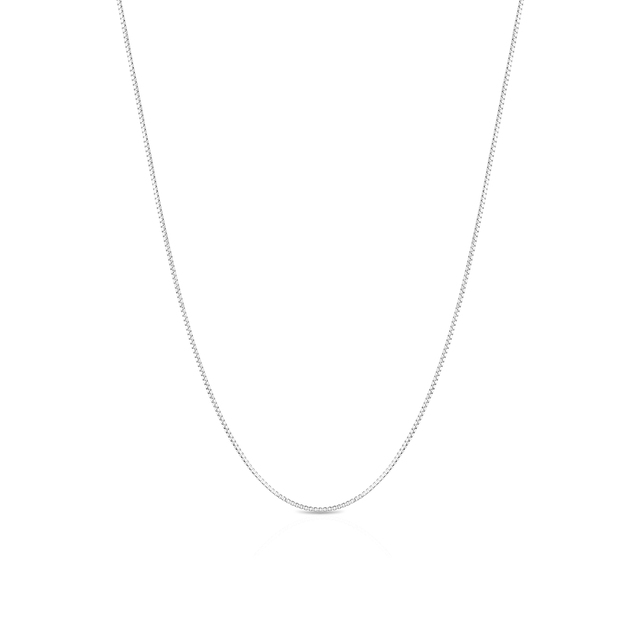 Łańcuszek srebrny żmijka