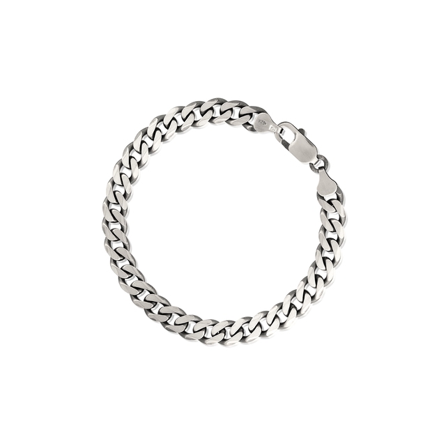 Bransoleta srebrna pancerka