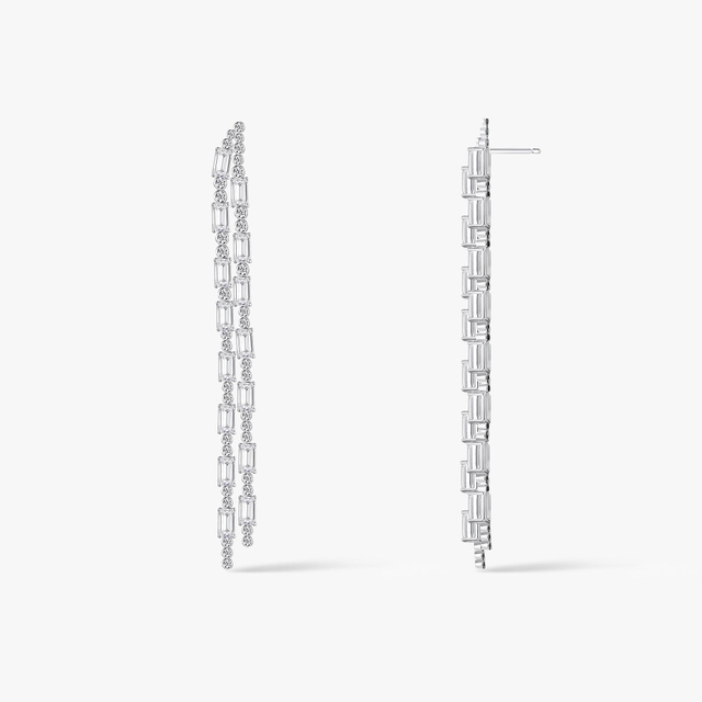 Kolczyki srebrne z cyrkoniami Ceremonials