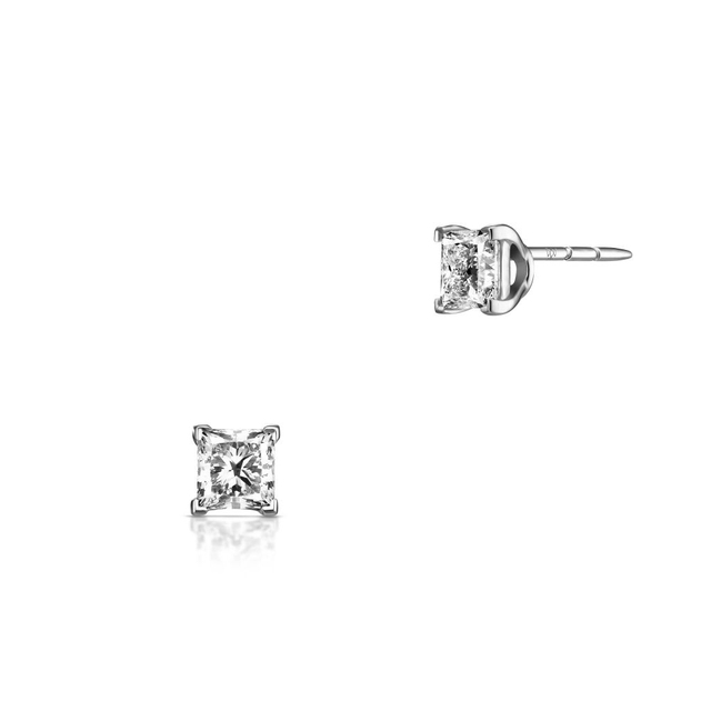 Kolczyki białe złoto Niezwykły